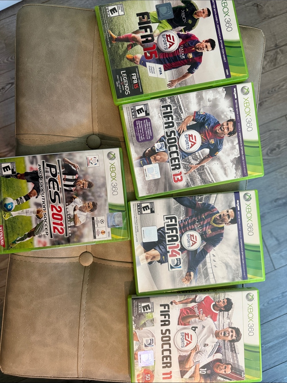 Xbox 360 FIFA & Soccer Game Lot - EA SPORTS (Various Titles)